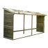 Abri bûches XXL MEMPHIS 10 stères 8.10 m² 410x114xh203 cm 