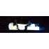 Divan Angle Loonge Lumineux Et Waterproof 96 cm x 96 cm x H 71cm 