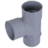 Raccord PVC évacuation Culotte Simple 87°30 50mm MFF