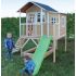 Cabane Enfant Loft en Bois Naturel 190x188x253cm
