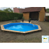 Piscine bois Ronde UBBINK OCEA 580x130cm