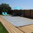 Bâche De Protection Carrée Pour Spa/Piscine Hors-sol - 231 X 231 X 30 Cm - Polyester Résistant - Réduit L'Évaporation