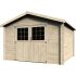 Abri de jardin en bois FLOVENE - 10.63 m² 
