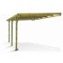 Carport Adossable Bois Autoclavé GUS 16m2