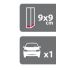 Carport Adossable Bois Autoclavé GUS 16m2