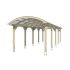 Carport Bois Franken3 969 x 376 cm