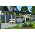 Carport Bois Spreewald2 avec bandeau noir 741x345cm