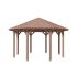Pavillon de Jardin en Bois Ø 484 cm LYON