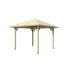 Pavillon de Jardin en Bois CANNES 374x374cm