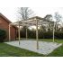 Carport Bois Autoclavé 15m2 Toit Plat Couverture