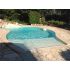 Groupe de filtration FB12 avec projecteur, by-pass et coffret électrique pour piscine jusqu'à 45m3