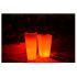 Pot de Fleur Rond Lumineux 30 x 42 x 92 cm 