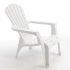 Fauteuil de Jardin ADIRONDACK Blanc