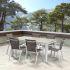Ensemble de jardin TULUM ALU Gris 6/10 Personnes