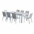 Ensemble de jardin TAMPA ALU 8 Personnes 