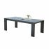 Table IBIZA Aluminium Noir T6/8