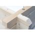 Chalet de Jardin Bois 250 x 250 cm 6.25 m² PORTO