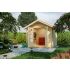 Chalet de Jardin Bois 250 x 200 cm 5 m² PALMA