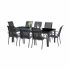 Ensemble de jardin Black Edition pour 8 personnes 
