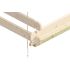 Chalet de Jardin Bois 300 x 300 cm 9 m² FARO