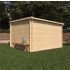 Abri de jardin en bois 7.5m² 298x298x205cm