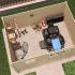 Abri de jardin en bois 8.4m² 398x248x204cm