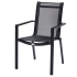 Fauteuil de Jardin Black Star Noir 