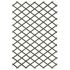 Treillage extensible en bois coloré vert 100 x 200 cm