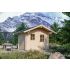 Chalet de Jardin en Bois 300 x 300 cm 9 m² AROSA