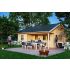 Chalet de Jardin en Bois Moritz 24 m² Epaisseur 45 mm 600x500cm