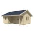 Chalet de Jardin en Bois Moritz 24 m² Epaisseur 45 mm 600x500cm