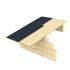 Chalet de Jardin en Bois Moritz 24 m² Epaisseur 45 mm 600x500cm