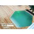 Piscine Bois Spark Ronde Hexagonale avec Escalier ⌀395x115cm