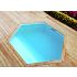 Piscine Bois Spark Ronde Hexagonale avec Plage immergée + Escalier ⌀395x115cm