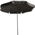 Parasol VENEZIA Duplex 200/8 cm Jaune et Blanc