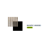 Lot de 2 Panneaux décor Acoustique Black Rustic Wood 20 x 300 x 2770 mm 1.66m2