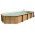 Piscine bois Allongée UBBINK OCEA 860x470x130cm