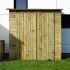 Abri de jardin en bois à 2 portes 200x100x200cm