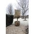 Housse d'Hivernage en Toile de Jute Tissée diamètre 125 cm x 1.5 m