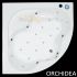 Baignoire Balneo Orchidea 140 x 140 cm