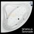Baignoire Balnéo Sewilla Serenade 150 x 150