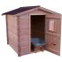 Abri de jardin en bois Douglas massif 3.24m² 210x204cm