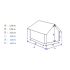 Abri de Jardin Métal DERBY 11 m²