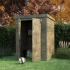 Abri de jardin bois THEOFIL 1.05m² 156x136xh195 cm