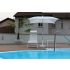 Parasol carré SUPERALUX - 240x150 cm