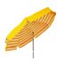 Parasol  VENEZIA Coton 200/8 cm Jaune et Blanc