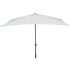 Parasol CATHAY Polyester 300x200/6 cm Ecru