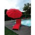 Parasol BORDER Dralon 200 cm