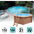 Piscine Composite Zodiac AZTECK Ronde ⌀540x140cm