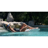Bain de soleil HOOM Chocolat/Ivoire pour piscine 